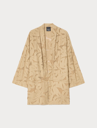 Oversized fil coupé jacket - Marina Rinaldi