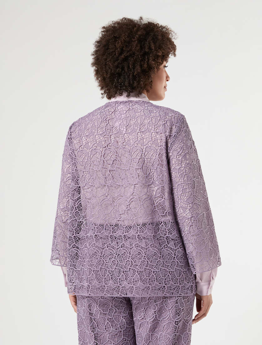 Giacca in pizzo macramè - MALVA - Marina Rinaldi - 4