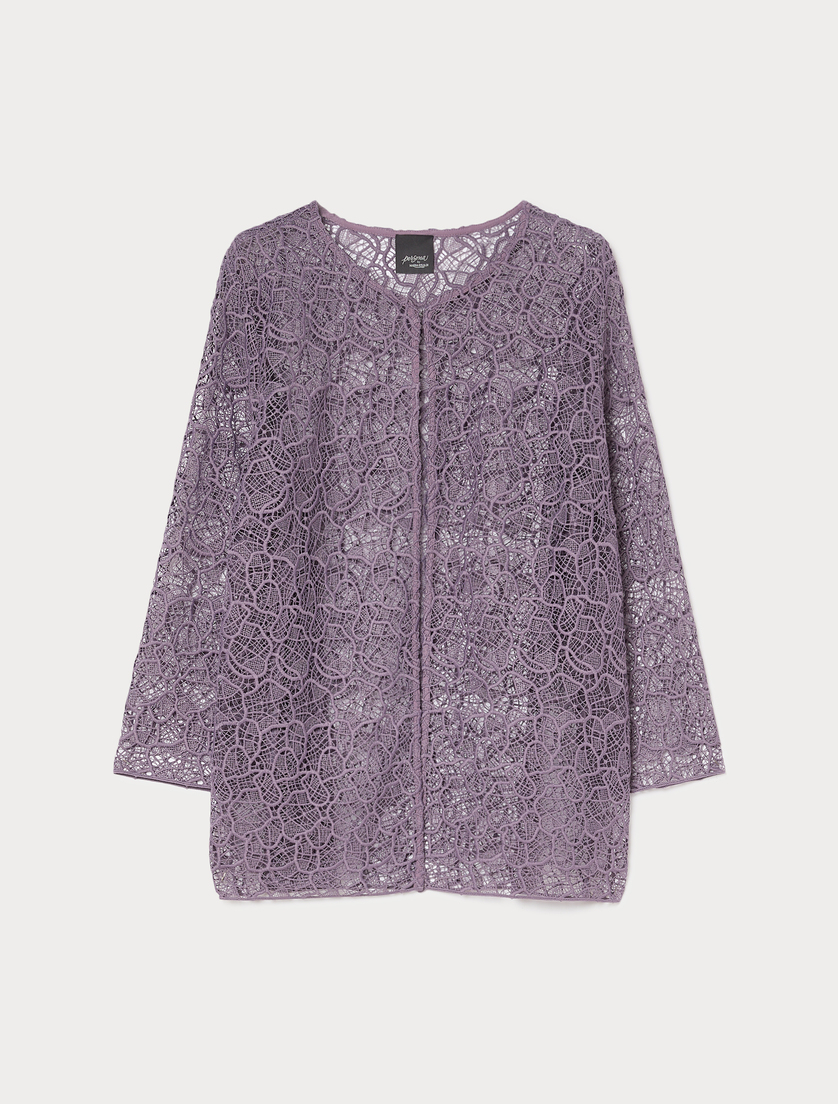 Giacca in pizzo macramè - MALVA - Marina Rinaldi