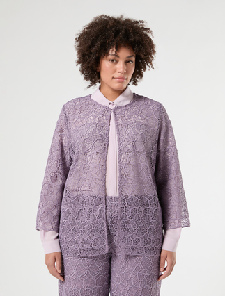 Giacca in pizzo macramè - MALVA