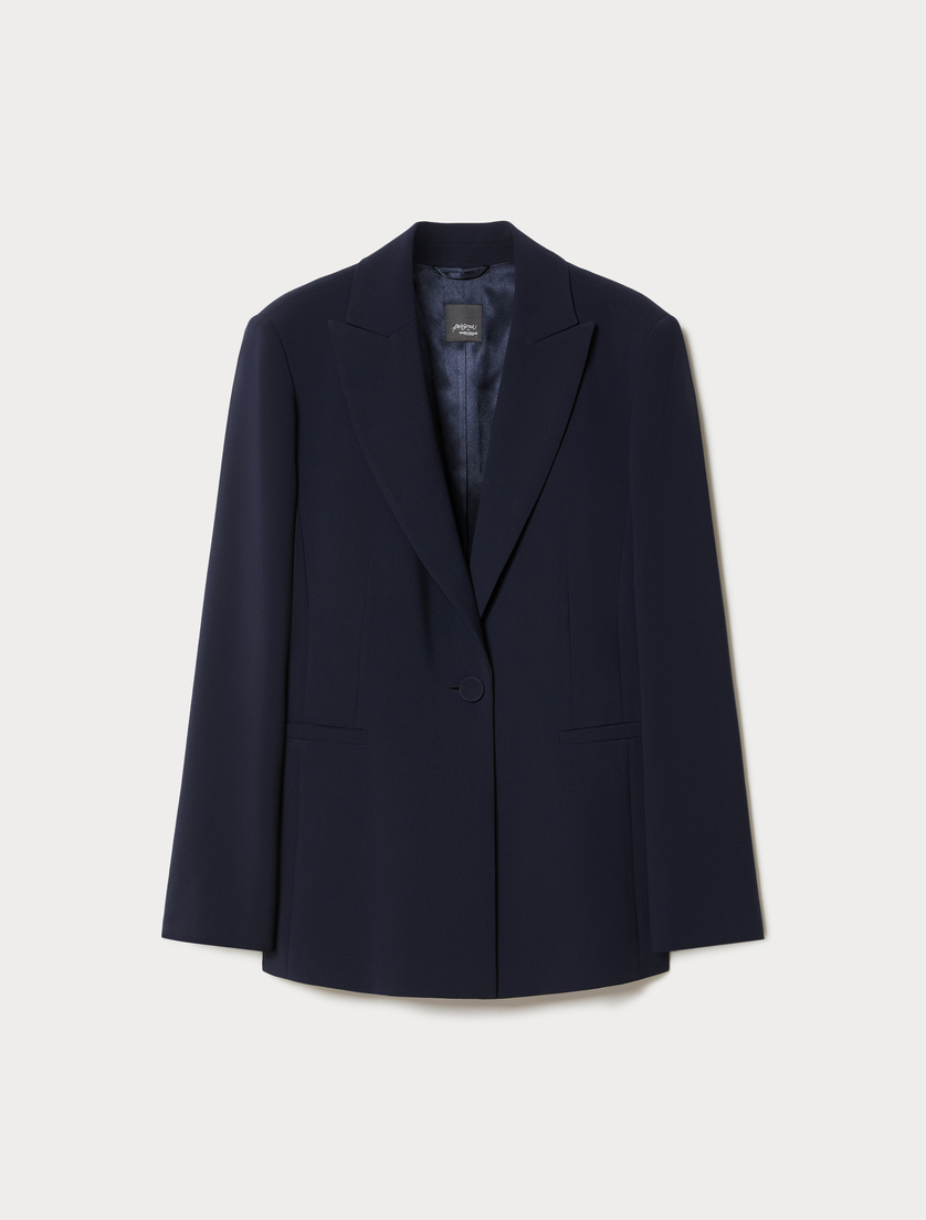 Blazer aus Cady - NACHTBLAU - Marina Rinaldi