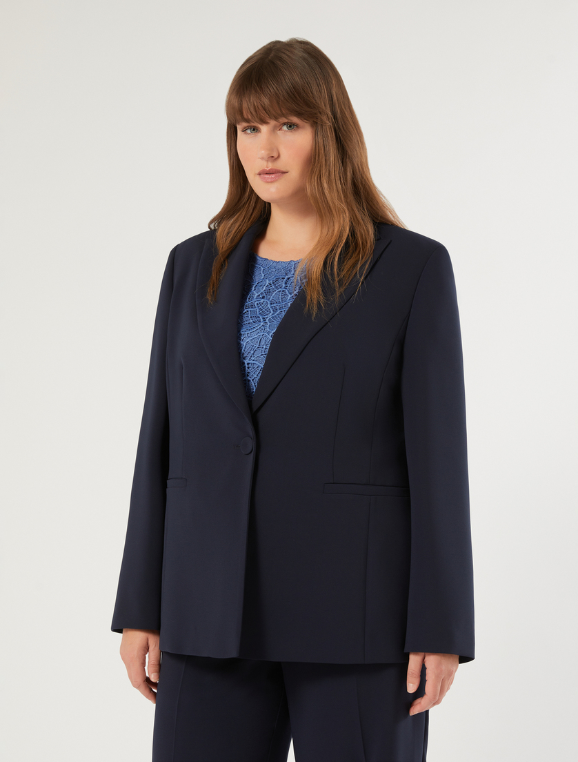 Blazer aus Cady - NACHTBLAU - Marina Rinaldi - 3