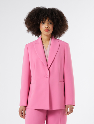 Giacca blazer in cady - ROSA