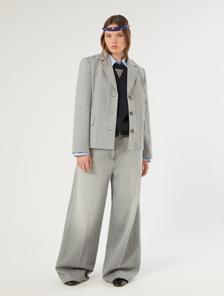 Giacca blazer in twill - Marina Rinaldi