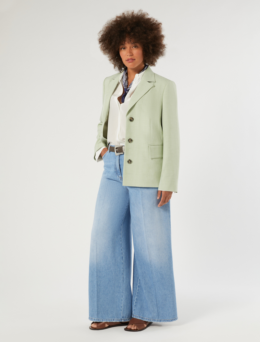 Twill blazer jacket - Marina Rinaldi