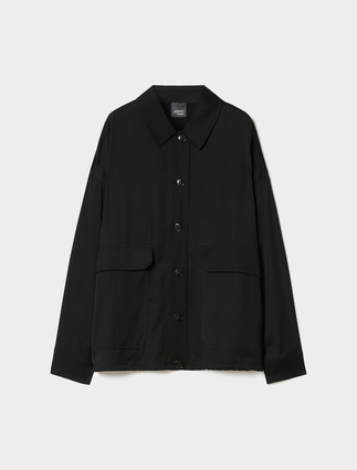 Viscose twill jacket - Marina Rinaldi