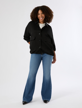 Viscose twill jacket - Marina Rinaldi