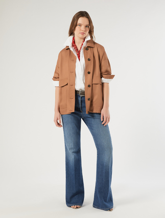 Viscose twill jacket - Marina Rinaldi