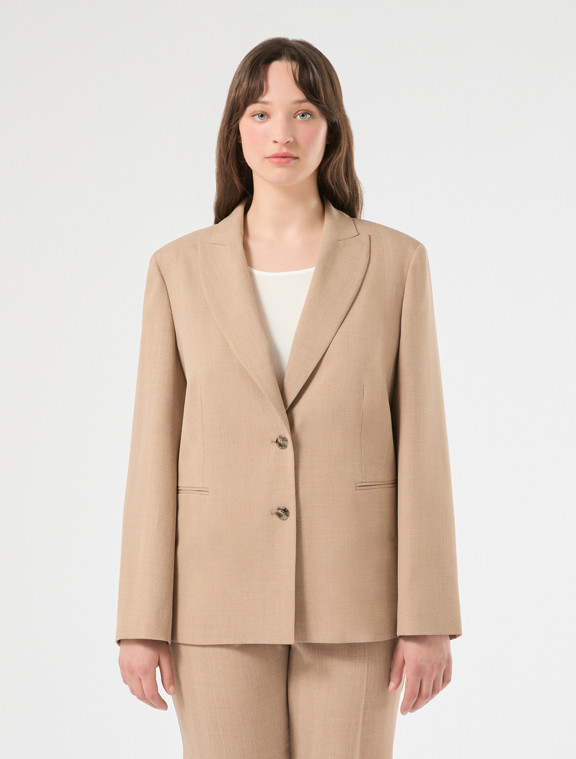 Giacca blazer in twill - NOCCIOLA - Marina Rinaldi - 3