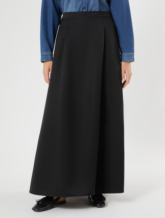 Duchesse midi skirt - BLACK - Marina Rinaldi - 3