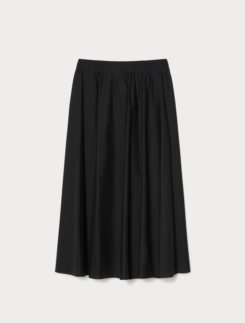 Gonna in cotone - NERO - Marina Rinaldi