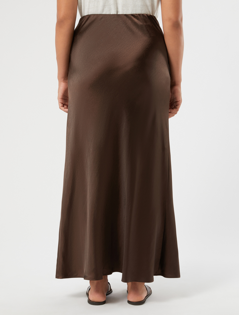 Satin skirt - COCOA - Marina Rinaldi - 4