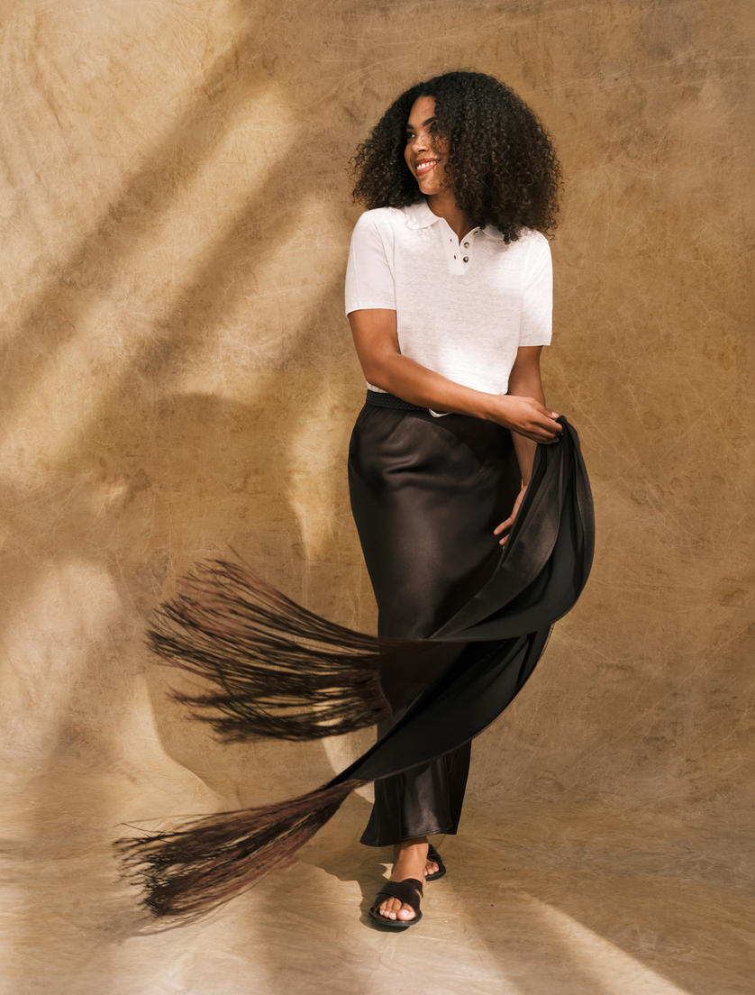 Satin skirt - Marina Rinaldi