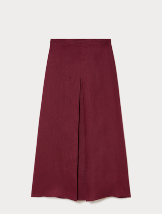 Flared linen skirt - Marina Rinaldi