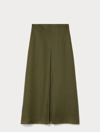 Flared linen skirt - Marina Rinaldi