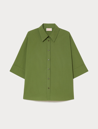 Hemdbluse aus Baumwolle - Marina Rinaldi