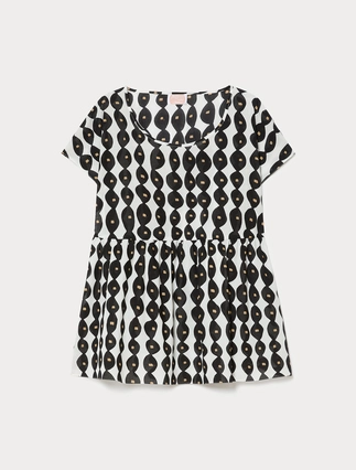 Cotton muslin blouse - Marina Rinaldi