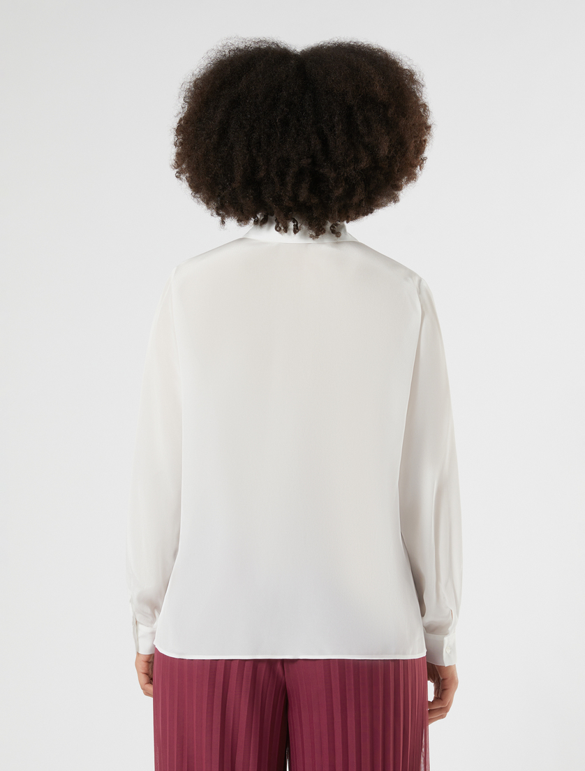 Viscose shirt - WHITE - Marina Rinaldi - 4