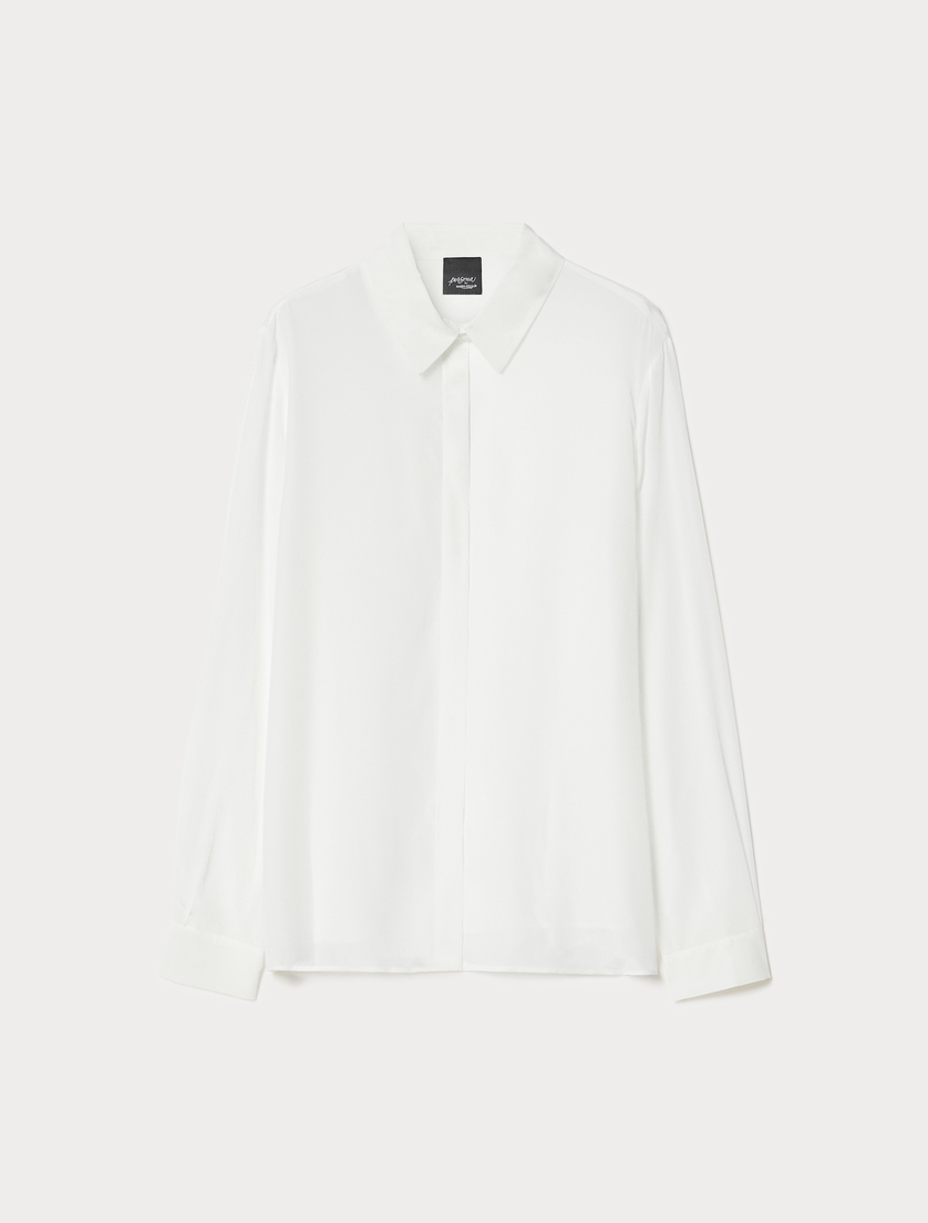 Viscose shirt - WHITE - Marina Rinaldi