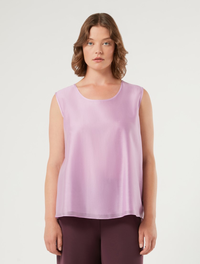 Tencel muslin top - WISTERIA - Marina Rinaldi - 3