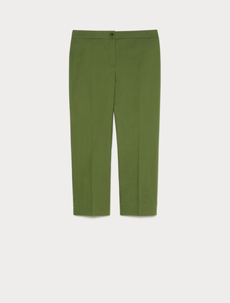 Stretch cotton trousers - Marina Rinaldi