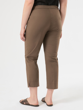 Stretch cotton trousers - COCOA - Marina Rinaldi - 4