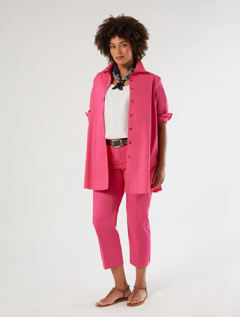 Stretch cotton trousers - Marina Rinaldi