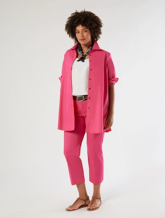 Stretch cotton trousers - Marina Rinaldi
