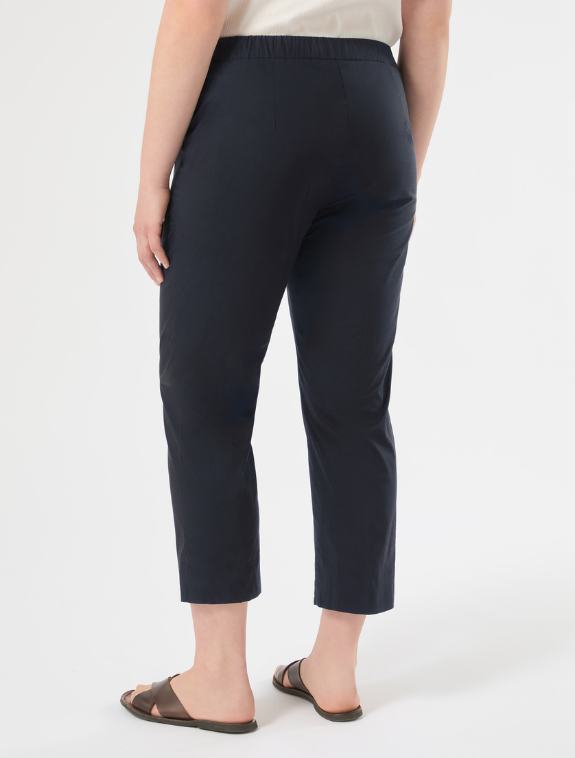 Παντελόνι με στενή εφαρμογή από βαμβάκι και νάιλον - ΛΟΥΛΑΚΙ - Marina Rinaldi - 4