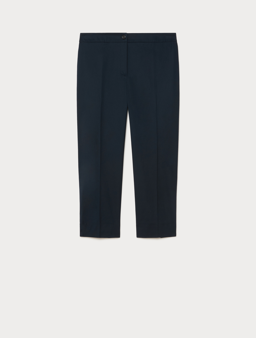 Hose aus Baumwollgabardine - ULTRAMARINE - Marina Rinaldi