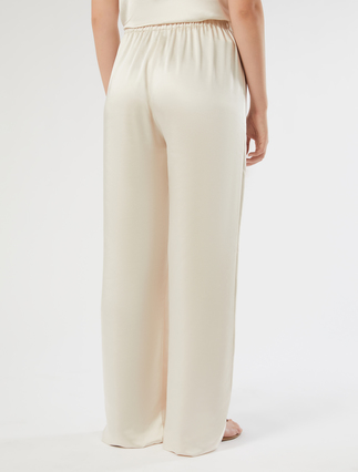 Satin trousers - VANILLA - Marina Rinaldi - 4
