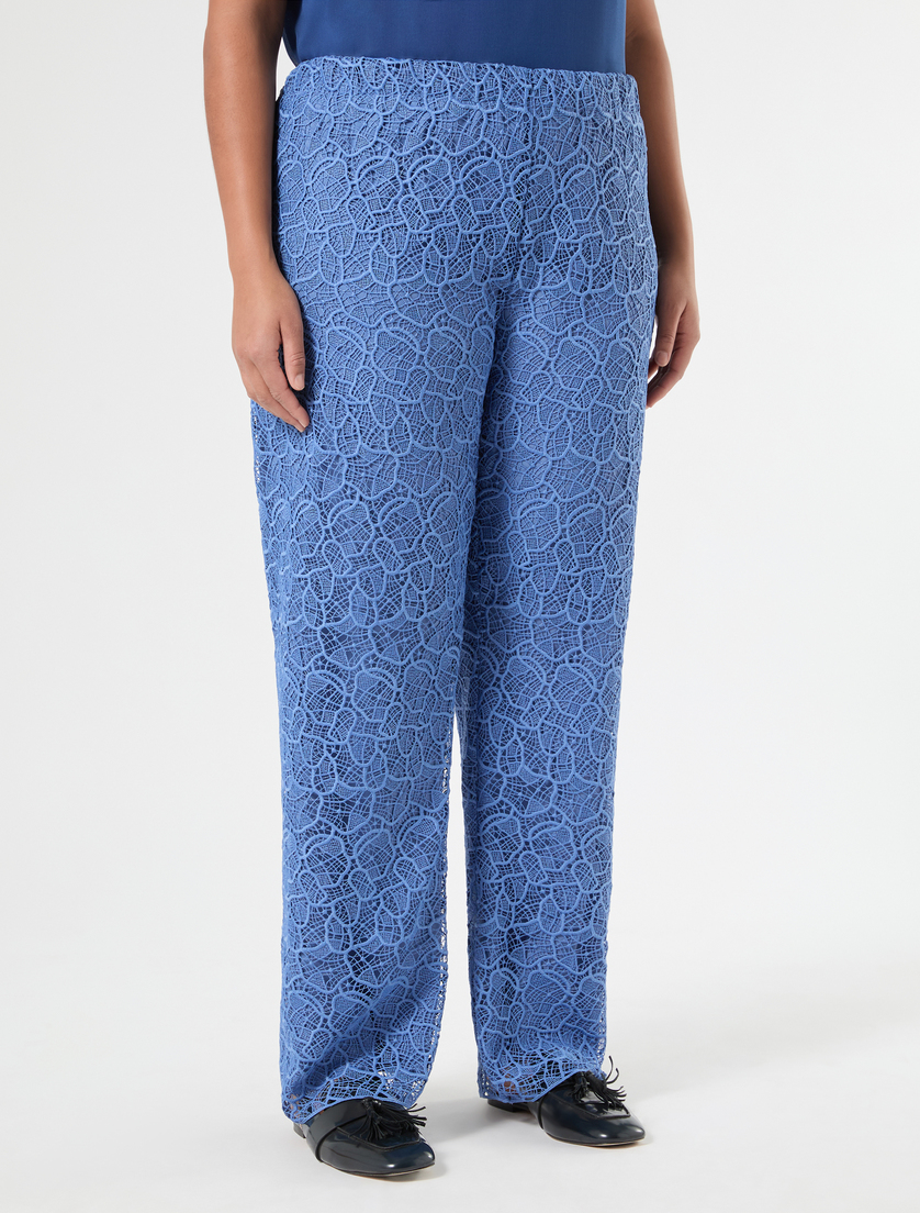 Pantaloni in pizzo macramè - AVIO - Marina Rinaldi - 3