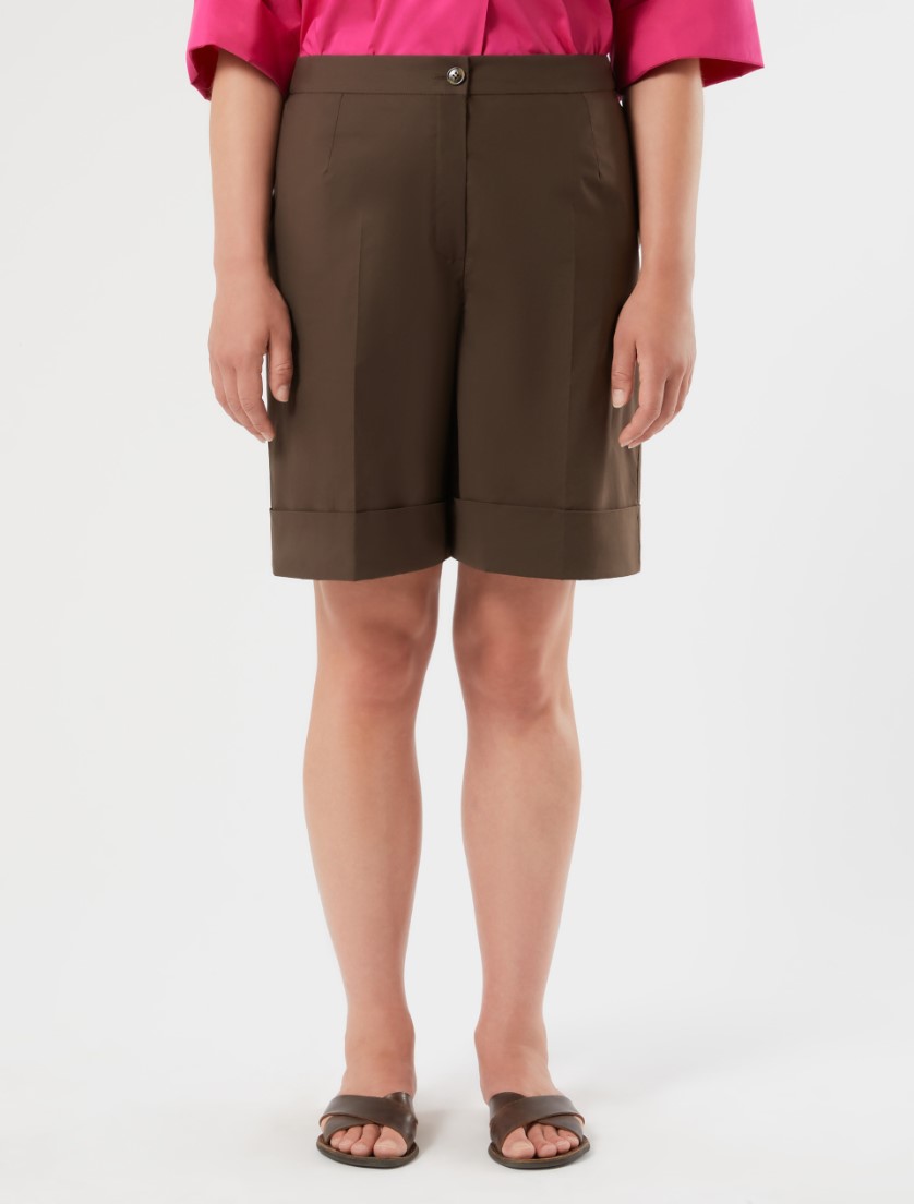 Cotton Bermuda shorts - COCOA - Marina Rinaldi - 3