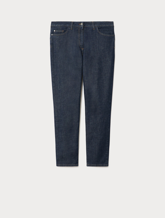 Shaping-fit stretch denim jeans - Marina Rinaldi