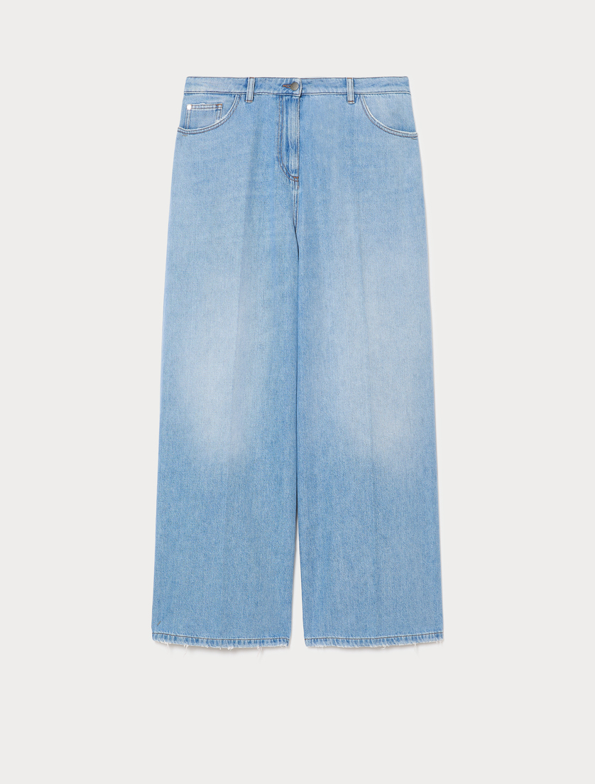 Straight-fit stretch denim jeans - MIDNIGHTBLUE - Marina Rinaldi