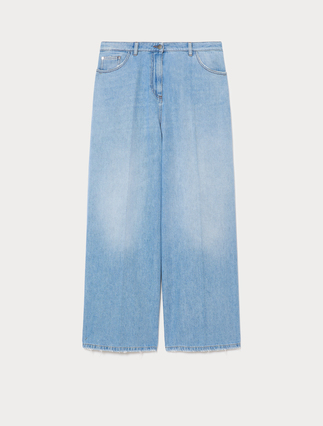 Straight-fit stretch denim jeans - Marina Rinaldi