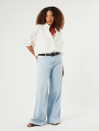 Tencel cotton jeans - Marina Rinaldi