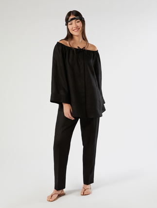 Pure linen blouse - Marina Rinaldi