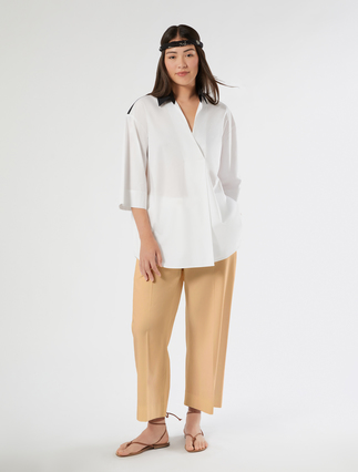 Cotton poplin tunic - Marina Rinaldi