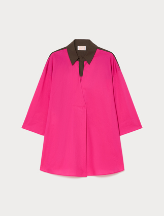 Tunika z popeliny bawełnianej - Marina Rinaldi