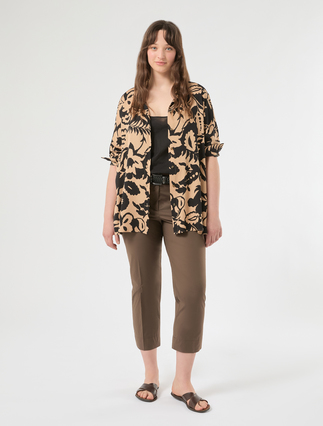 Viscose satin shirt - Marina Rinaldi