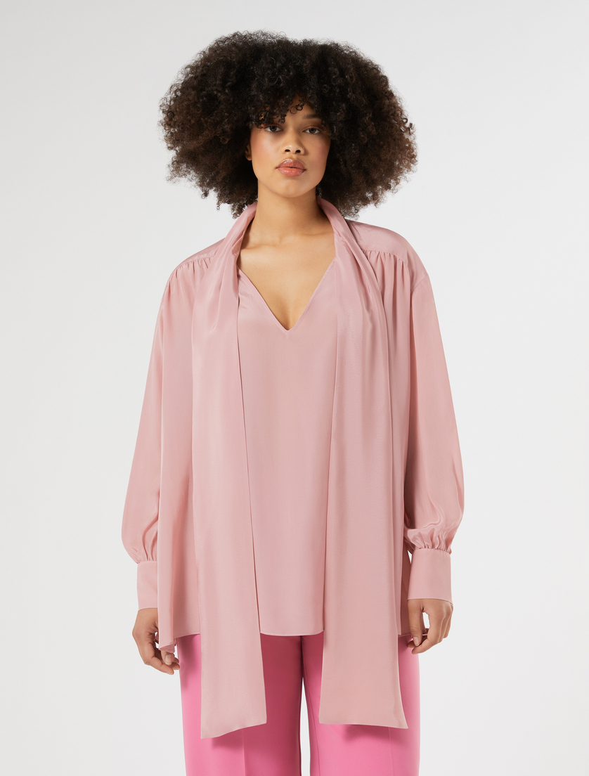 Georgette blouse - PEONY - Marina Rinaldi - 3