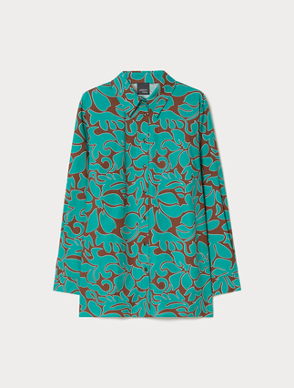 Cotton poplin tunic - Marina Rinaldi