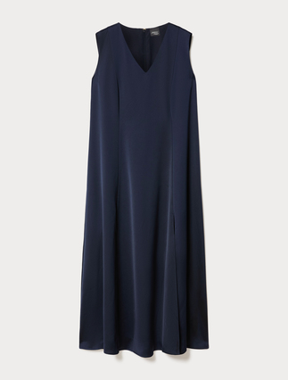 Crepe envers satin dress - Marina Rinaldi