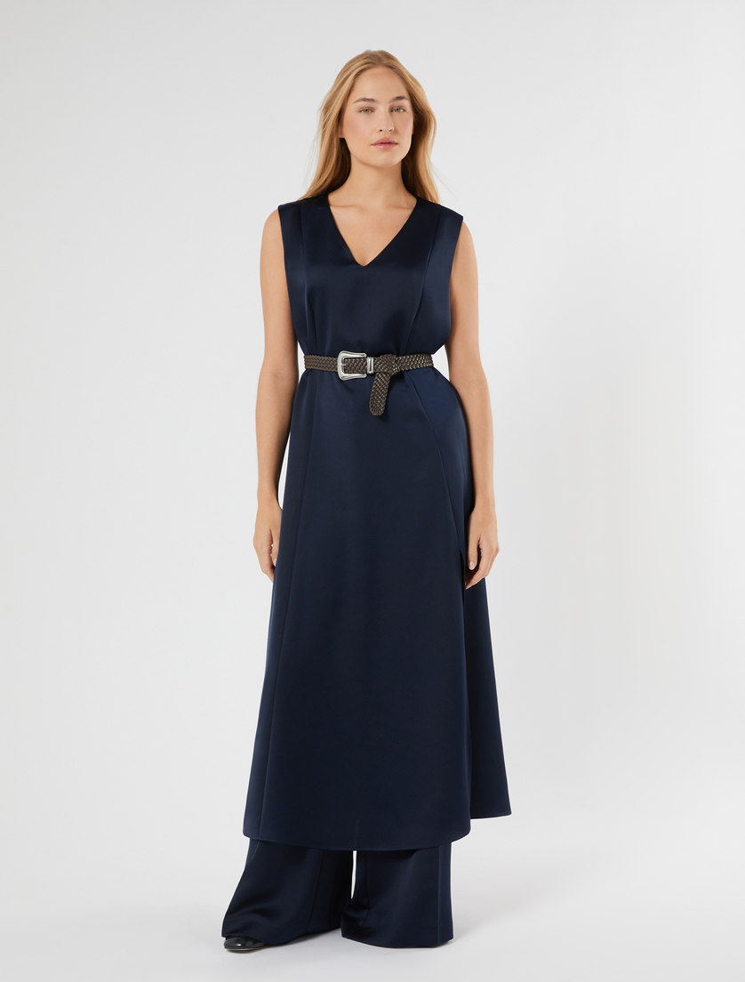 Crepe envers satin dress - Marina Rinaldi