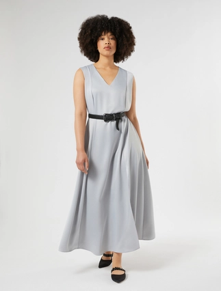 Kleid aus Envers-Satin-Krepp - Marina Rinaldi