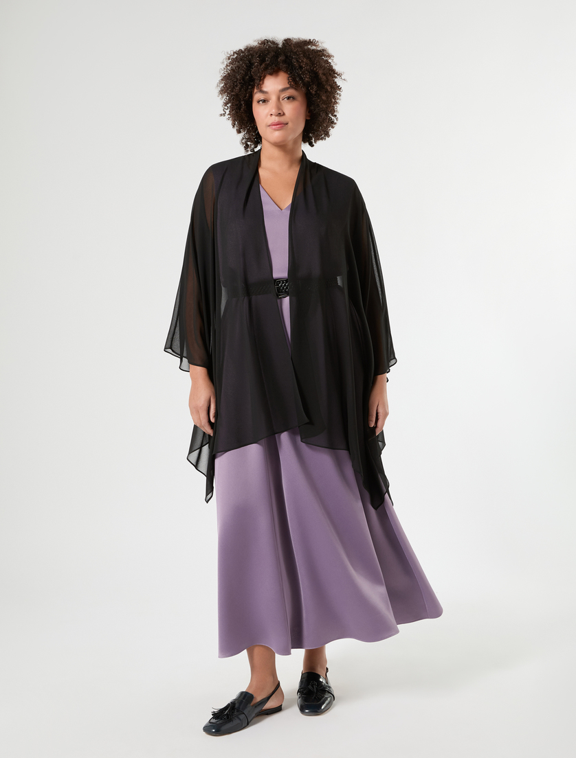 Abito in crêpe envers satin - MALVA - Marina Rinaldi - 2