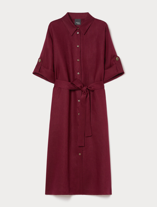 Linen shirt dress - Marina Rinaldi
