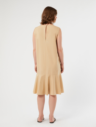 Cotton dress - BEIGE - Marina Rinaldi - 4