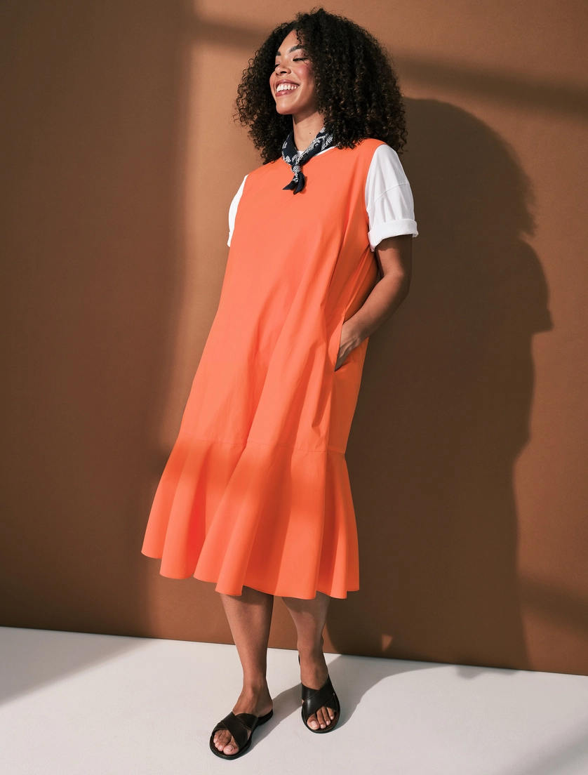 Kleid aus Baumwolle - Marina Rinaldi